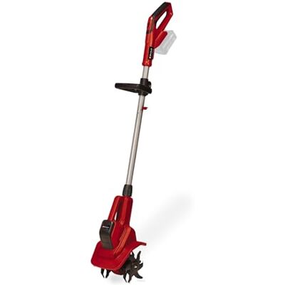 Einhell Motobineuse sans Fil GE-CR 18/20 Li E-Solo Power X-Change (18 V, régulateur de la Vitesse, Lame scarificatrice, poignée additionnelle) Livré sans Batterie et sans Chargeur - Publicité Einhell Motobineuse sans Fil GE-CR 18/20 Li E-Solo Power X-Change (18 V, régulateur de la Vitesse, Lame scarificatrice, poignée additionnelle) Livré sans Batterie et sans Chargeur - Publicité