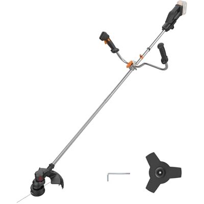 WORX Débroussailleuse Brushless sans Fil 20V WG082E.9 - Publicité WORX Débroussailleuse Brushless sans Fil 20V WG082E.9 - Publicité