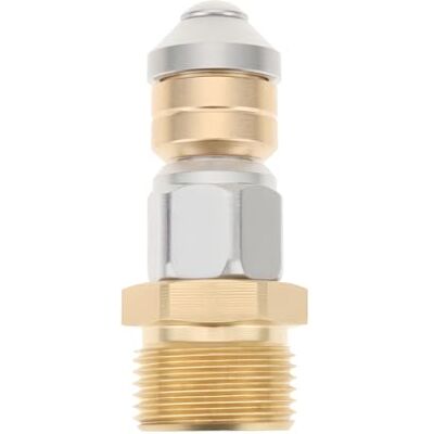 Axis Buse Rotative de Nettoyage de Tuyaux M22 X 1,5 Diamètre Intérieur 14 Mm Compatible avec Kärcher Et Compatible avec Kränzle - Publicité Axis Buse Rotative de Nettoyage de Tuyaux M22 X 1,5 Diamètre Intérieur 14 Mm Compatible avec Kärcher Et Compatible avec Kränzle - Publicité
