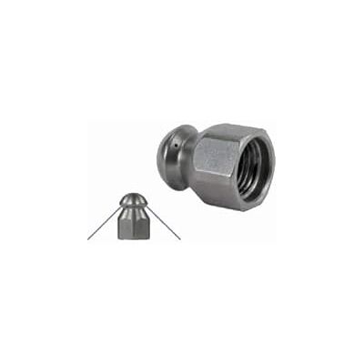 HP Furet de canalisation haute pression : Buse de canalisation sans jet frontal 1/4F calibre 12, Buse de canalisation - Publicité HP Furet de canalisation haute pression : Buse de canalisation sans jet frontal 1/4F calibre 12, Buse de canalisation - Publicité