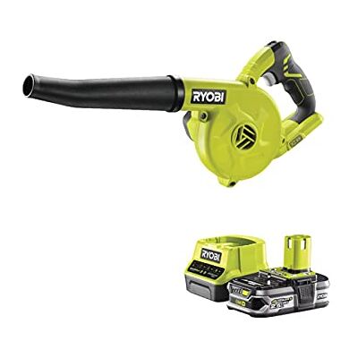 RYOBI Pack Souffleur d'atelier 18V One+ R18TB-0-1 Batterie 2.5Ah 1 Chargeur Rapide RC18120-125 - Publicité RYOBI Pack Souffleur d'atelier 18V One+ R18TB-0-1 Batterie 2.5Ah 1 Chargeur Rapide RC18120-125 - Publicité