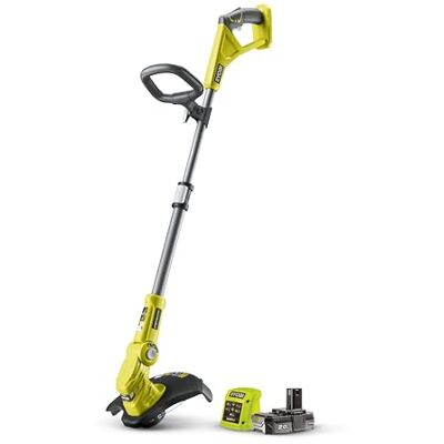 Ryobi RLT183220S - Tondeuse à gazon réglable - Outil de jardin - Publicité Ryobi RLT183220S - Tondeuse à gazon réglable - Outil de jardin - Publicité