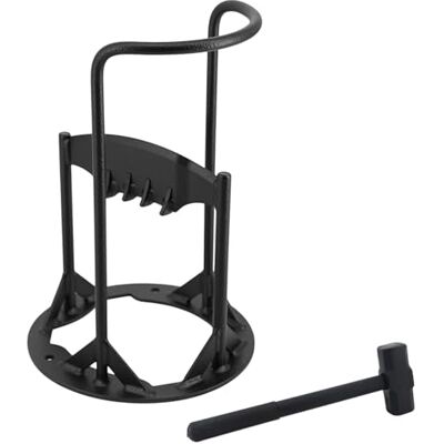 Thorness Outil de fendage pour bois et petit bois 36,5 cm (H) Coupe-bois et petit bois avec base pré-percée Lame à fendre Décoration de cheminée - Publicité Thorness Outil de fendage pour bois et petit bois 36,5 cm (H) Coupe-bois et petit bois avec base pré-percée Lame à fendre Décoration de cheminée - Publicité