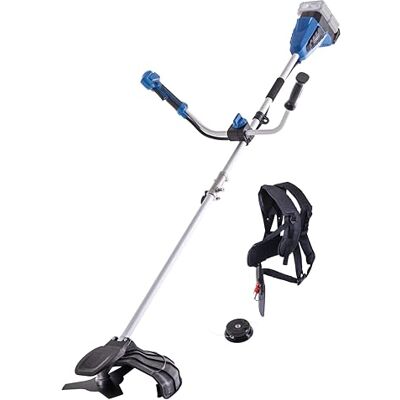 Scheppach BC-BCH380/40-X Tondeuse sans balais 2x20V - Publicité Scheppach BC-BCH380/40-X Tondeuse sans balais 2x20V - Publicité