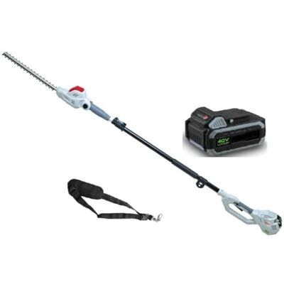 Ikra taille-haie télescopique sur batterie IATHS 40-43, batterie, chargeur & sangle incluse, autonomie max. 100 min - Publicité Ikra taille-haie télescopique sur batterie IATHS 40-43, batterie, chargeur & sangle incluse, autonomie max. 100 min - Publicité