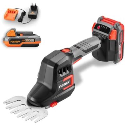 Fuxtec Sculpte-haie et Taille-Herbe FX-E1HHS20SET • 20V • Système 2-en-1 Batterie et chargeur inclus • Changement de lame sans outil • Poignée ergonomique • Poids plume ultra léger pour finitions - Publicité Fuxtec Sculpte-haie et Taille-Herbe FX-E1HHS20SET • 20V • Système 2-en-1 Batterie et chargeur inclus • Changement de lame sans outil • Poignée ergonomique • Poids plume ultra léger pour finitions - Publicité