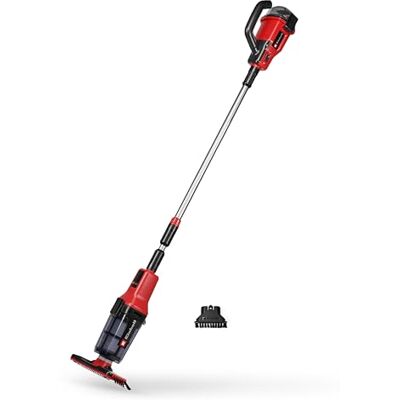 Einhell Aspirateur de Piscine sans Fil GE-PV 18/42 Li T-Solo PXC (18 V, boîtier de Batterie étanche, Plaque d'aspiration 32 cm, télescopique jusqu'à 220 cm, Filtre, avec Petit Embout, sans Batterie) - Publicité Einhell Aspirateur de Piscine sans Fil GE-PV 18/42 Li T-Solo PXC (18 V, boîtier de Batterie étanche, Plaque d'aspiration 32 cm, télescopique jusqu'à 220 cm, Filtre, avec Petit Embout, sans Batterie) - Publicité