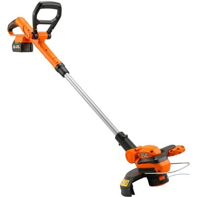 Outsunny Débroussailleuse sans fil 21 V avec 2 batteries de 4,0 Ah, chargeur de 25 cm, largeur de coupe de 25 cm, poignée télescopique réglable, tête de moteur inclinable, tondeuse portable pour - Publicité Outsunny Débroussailleuse sans fil 21 V avec 2 batteries de 4,0 Ah, chargeur de 25 cm, largeur de coupe de 25 cm, poignée télescopique réglable, tête de moteur inclinable, tondeuse portable pour - Publicité