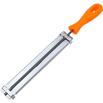 AERZETIX C47776 2/1 Lime avec guide d'affûtage ∅4.8mm pour chaîne tronçonneuse 300mm pas de la chaîne .325'' gouge/aiguiseur d'affûtage pour bûcheron/menuisier/charpentier - Publicité AERZETIX C47776 2/1 Lime avec guide d'affûtage ∅4.8mm pour chaîne tronçonneuse 300mm pas de la chaîne .325'' gouge/aiguiseur d'affûtage pour bûcheron/menuisier/charpentier - Publicité
