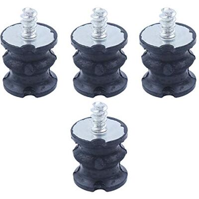 HAISHINE 4Pcs AV Tampon Anti-Vibration Montage Petite Coupe pour Husqvarna Tronçonneuse 61 66 268 Fil Gros Tronçonneuse Pièces - Publicité HAISHINE 4Pcs AV Tampon Anti-Vibration Montage Petite Coupe pour Husqvarna Tronçonneuse 61 66 268 Fil Gros Tronçonneuse Pièces - Publicité