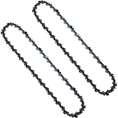 Paquet de 2 chaînes Greenworks pour tronçonneuse, barre de 4 pouces (10cm) - 26 maillons - Publicité Paquet de 2 chaînes Greenworks pour tronçonneuse, barre de 4 pouces (10cm) - 26 maillons - Publicité