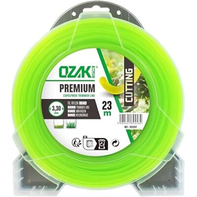 OZAKI - 1512517 - 3.3mm - Round - Fil de débroussailleuse rond - Publicité OZAKI - 1512517 - 3.3mm - Round - Fil de débroussailleuse rond - Publicité