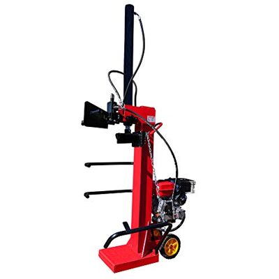 Crossfer HSP13T-G6,5 Fendeur de bûches 13 tonnes / Longueur de fendage 104 cm / Moteur à essence 6,5 CV 4 temps OHV refroidi par air / 2 mains / Grandes roues de transport / Grande force de fendage - Publicité Crossfer HSP13T-G6,5 Fendeur de bûches 13 tonnes / Longueur de fendage 104 cm / Moteur à essence 6,5 CV 4 temps OHV refroidi par air / 2 mains / Grandes roues de transport / Grande force de fendage - Publicité