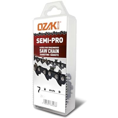 Ozaki Chaîne Tronçonneuse .325 E66 Semi-Pro Jauge 1,3 mm (0,05") Profil de Gouge Semi-Carré 66 Entraîneurs 40 cm - Publicité Ozaki Chaîne Tronçonneuse .325 E66 Semi-Pro Jauge 1,3 mm (0,05") Profil de Gouge Semi-Carré 66 Entraîneurs 40 cm - Publicité
