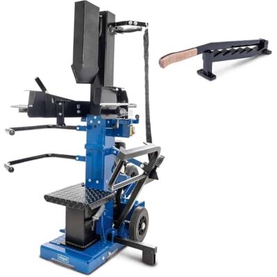 Scheppach Fendeur de bûches vertical Compact 10T 3500W 400V triphasé Force de fendage de 10T Longueur du bois : 1 070 mm / Ø max. : 380 mm fendeur manuel inclus - Publicité Scheppach Fendeur de bûches vertical Compact 10T 3500W 400V triphasé Force de fendage de 10T Longueur du bois : 1 070 mm / Ø max. : 380 mm fendeur manuel inclus - Publicité