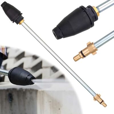 Techkar Buse turbo rotative pour nettoyeur haute pression compatible avec Stihl RE Husqvarna NiLFISK - Publicité Techkar Buse turbo rotative pour nettoyeur haute pression compatible avec Stihl RE Husqvarna NiLFISK - Publicité