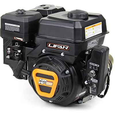 WilTec LIFAN KP230E Moteur essence – 415 x 380 x 380 mm – 4,8 kW (6,5 CV) – 223 ccm – 4 temps, 3,6 L, 19,05 mm – OHV, 9,5:1 – Monocylindre Lanceur électrique – pour Plaque vibrante et Engin Chantier - Publicité WilTec LIFAN KP230E Moteur essence – 415 x 380 x 380 mm – 4,8 kW (6,5 CV) – 223 ccm – 4 temps, 3,6 L, 19,05 mm – OHV, 9,5:1 – Monocylindre Lanceur électrique – pour Plaque vibrante et Engin Chantier - Publicité