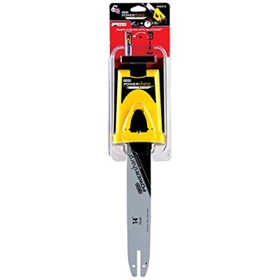 Oregon 542313 Guide Powersharp de tronçonneuse avec affûteur pour chaîne PowerSharp 49 maillons - Publicité Oregon 542313 Guide Powersharp de tronçonneuse avec affûteur pour chaîne PowerSharp 49 maillons - Publicité