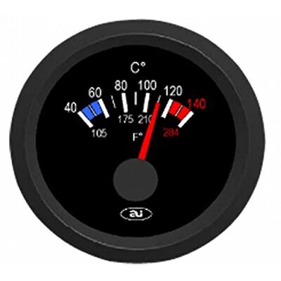AMA Indicateur Température Eau Électrique 12 V pour tracteur de - Publicité AMA Indicateur Température Eau Électrique 12 V pour tracteur de - Publicité