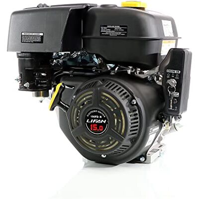 WilTec LIFAN 190 Moteur essence – 403 x 449 x 433 mm – 10 kW (15 CV) – 420 ccm – 4 temps, Ø arbre 25 mm – capacité 6,5 L – OHV – Refroidi par air – Monocylindre Lanceur électrique – Kart Jardin - Publicité WilTec LIFAN 190 Moteur essence – 403 x 449 x 433 mm – 10 kW (15 CV) – 420 ccm – 4 temps, Ø arbre 25 mm – capacité 6,5 L – OHV – Refroidi par air – Monocylindre Lanceur électrique – Kart Jardin - Publicité