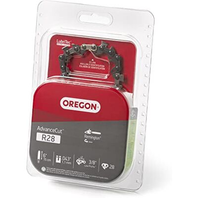 Oregon R28 AdvanceCut Chaîne de Rechange pour tronçonneuse Remington 15,2 cm - Publicité Oregon R28 AdvanceCut Chaîne de Rechange pour tronçonneuse Remington 15,2 cm - Publicité