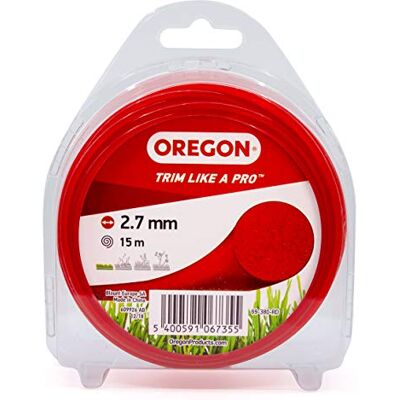 Oregon - Fil de coupe en nylon universel - 2,7mm x 15m - Ligne de coupe - Publicité Oregon - Fil de coupe en nylon universel - 2,7mm x 15m - Ligne de coupe - Publicité
