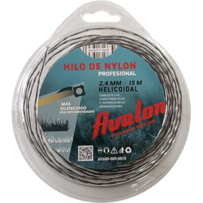 Avalon - Universal Nylon Helical - 2,4 mm - 15 m - Fil de débroussailleuse - Publicité Avalon - Universal Nylon Helical - 2,4 mm - 15 m - Fil de débroussailleuse - Publicité
