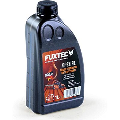 Fuxtec - FX-OIL - 1 L - Huile de tronçonneuse - Lubricant - Publicité Fuxtec - FX-OIL - 1 L - Huile de tronçonneuse - Lubricant - Publicité