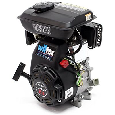 WilTec LIFAN 152 Moteur essence – 270 x 267 x 339 mm – 1,8 kW (2,45 CV) – 4 temps, Ø arbre 15 mm – capacité carburant 1,3 litres – OHV – Refroidi par air – Monocylindre avec Lanceur manuel – Kart - Publicité WilTec LIFAN 152 Moteur essence – 270 x 267 x 339 mm – 1,8 kW (2,45 CV) – 4 temps, Ø arbre 15 mm – capacité carburant 1,3 litres – OHV – Refroidi par air – Monocylindre avec Lanceur manuel – Kart - Publicité