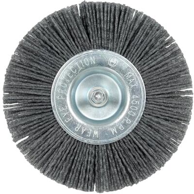 Einhell Original Brosse en nylon pour joints (accessoire pour nettoyeur de joints, largeur de nettoyage 10 mm, diamètre 110 mm, pour nettoyeur de joints sans fil GE-CC 18/110 Li E-Solo ) - Publicité Einhell Original Brosse en nylon pour joints (accessoire pour nettoyeur de joints, largeur de nettoyage 10 mm, diamètre 110 mm, pour nettoyeur de joints sans fil GE-CC 18/110 Li E-Solo ) - Publicité