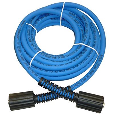 Tuyau de nettoyeur haute pression Propulse UBERFLEX - Résistant aux nœuds 1/4" x 25' 3100 PSI - Publicité Tuyau de nettoyeur haute pression Propulse UBERFLEX - Résistant aux nœuds 1/4" x 25' 3100 PSI - Publicité