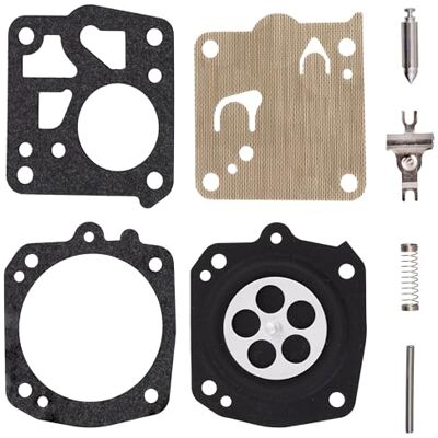 AERZETIX C73186 Kit de réparation et membrane de carburateur pour tronçonneuse compatible avec Husqvarna 61, 266, 268, 272 - Publicité AERZETIX C73186 Kit de réparation et membrane de carburateur pour tronçonneuse compatible avec Husqvarna 61, 266, 268, 272 - Publicité