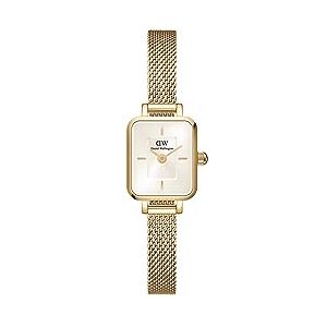 Daniel Wellington Quadro Montre 15.4x18.2mm Double Plated Stainless Steel (316L) Gold - Publicité Daniel Wellington Quadro Montre 15.4x18.2mm Double Plated Stainless Steel (316L) Gold - Publicité