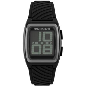 Armani Exchange Montre pour Homme en Plastique Noir 42 mm - Publicité Armani Exchange Montre pour Homme en Plastique Noir 42 mm - Publicité