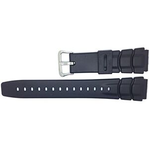 Casio Bracelet de Montre Resin Band noir 20mm pour ALT-6000J ALT-6000 ALT-6100 - Publicité