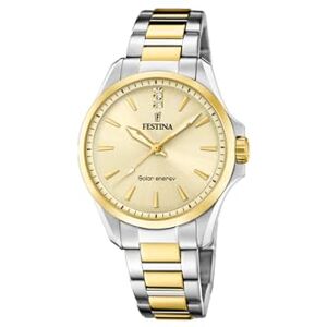 Festina Montre Solaire Femme Acier Inoxydable 316L Multicolore Quartz Verre minéral Haute résistance Étanche 5 ATM Solar Energy - Publicité Festina Montre Solaire Femme Acier Inoxydable 316L Multicolore Quartz Verre minéral Haute résistance Étanche 5 ATM Solar Energy - Publicité