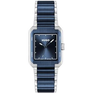 HUGO Montre à Mouvement à Quartz Trois Aiguilles pour Homme Collection #Thrive Analog avec Bracelet en Acier Inoxydable Bleu - Publicité HUGO Montre à Mouvement à Quartz Trois Aiguilles pour Homme Collection #Thrive Analog avec Bracelet en Acier Inoxydable Bleu - Publicité