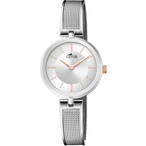 LOTUS Montre Femme Analogique Acier Inoxydable 316L Argent Mouvement Quartz Verre Minéral Haute Résistance Étanche 5 ATM Special Prices - Publicité LOTUS Montre Femme Analogique Acier Inoxydable 316L Argent Mouvement Quartz Verre Minéral Haute Résistance Étanche 5 ATM Special Prices - Publicité
