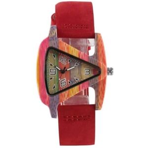 Pastoralist Women Quartz Watch, Triangle Dial Watch, Unique Wooden Women Quartz Quartz Wristwatch, Watch Adjustable Watch Red avec numéro pour la Maison - Publicité Pastoralist Women Quartz Watch, Triangle Dial Watch, Unique Wooden Women Quartz Quartz Wristwatch, Watch Adjustable Watch Red avec numéro pour la Maison - Publicité