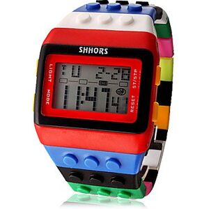 FENKOO Unisexe Arc-en-Ciel de Digital Montre Bracelet - Publicité FENKOO Unisexe Arc-en-Ciel de Digital Montre Bracelet - Publicité