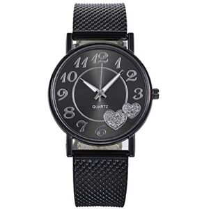 Routefuture Montre Femme Pas Cher, Femme Montre Bracelet Quartz Analog Mode Casual Amour en Maille Acier Cadeau pour Femme Filles Enfants Ado e17 - Publicité Routefuture Montre Femme Pas Cher, Femme Montre Bracelet Quartz Analog Mode Casual Amour en Maille Acier Cadeau pour Femme Filles Enfants Ado e17 - Publicité