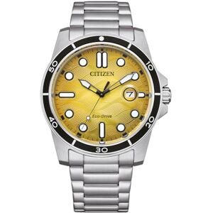 Citizen Herren Analog Eco-Drive Armbanuhr Sporty Marine - Publicité Citizen Herren Analog Eco-Drive Armbanuhr Sporty Marine - Publicité