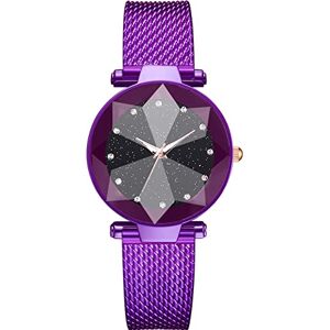 Qinlorgo Montre à Quartz, Soyez de vitalité rentable pour l'extérieur(Mauve) - Publicité Qinlorgo Montre à Quartz, Soyez de vitalité rentable pour l'extérieur(Mauve) - Publicité