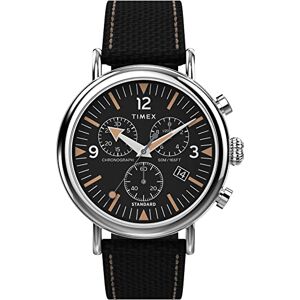 Timex Montre Chronographe pour Hommes avec Une Sangle en Tissu Standard Chrono - Publicité Timex Montre Chronographe pour Hommes avec Une Sangle en Tissu Standard Chrono - Publicité