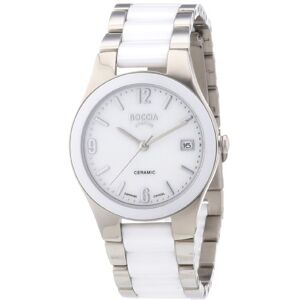 Boccia Montre Femme Quartz Analogique Bracelet céramique Multicolore - Publicité Boccia Montre Femme Quartz Analogique Bracelet céramique Multicolore - Publicité