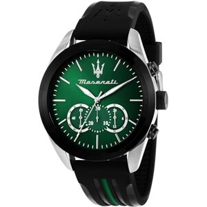 Maserati Montre Homme, Chronographe, Analogique, Bracelet Acier, Collection Traguardo R8871612043 - Publicité Maserati Montre Homme, Chronographe, Analogique, Bracelet Acier, Collection Traguardo R8871612043 - Publicité
