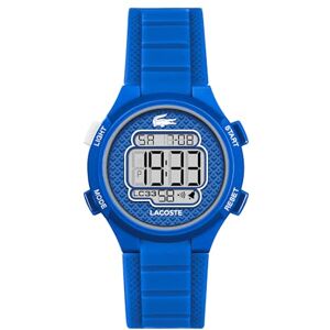 Lacoste Montre Digitale pour Enfants Collection LC33 avec Bracelet en Silicone Bleu - Publicité Lacoste Montre Digitale pour Enfants Collection LC33 avec Bracelet en Silicone Bleu - Publicité
