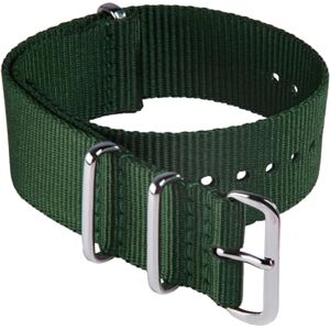 Archer Watch Straps Bracelets de Montre Classiques en Nylon Style NATO (Vert Forêt, 18mm) - Publicité Archer Watch Straps Bracelets de Montre Classiques en Nylon Style NATO (Vert Forêt, 18mm) - Publicité
