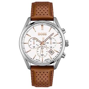 BOSS Montre Chronographe à Quartz pour homme Collection Champion avec Bracelet en Acier Inoxydable ou en cuir - Publicité BOSS Montre Chronographe à Quartz pour homme Collection Champion avec Bracelet en Acier Inoxydable ou en cuir - Publicité