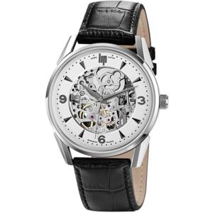 Lip Himalaya Montre Squelette en Cuir 40 mm pour Homme 40 mm, Bracelet - Publicité Lip Himalaya Montre Squelette en Cuir 40 mm pour Homme 40 mm, Bracelet - Publicité